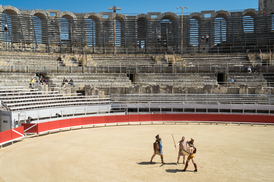 Les arènes d'Arles