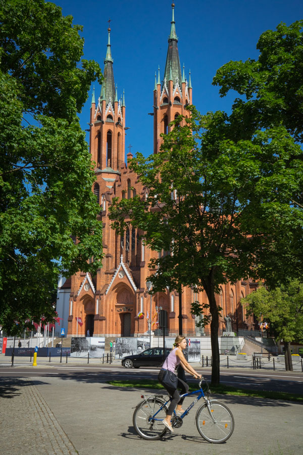 Białystok - green vélo en Pologne