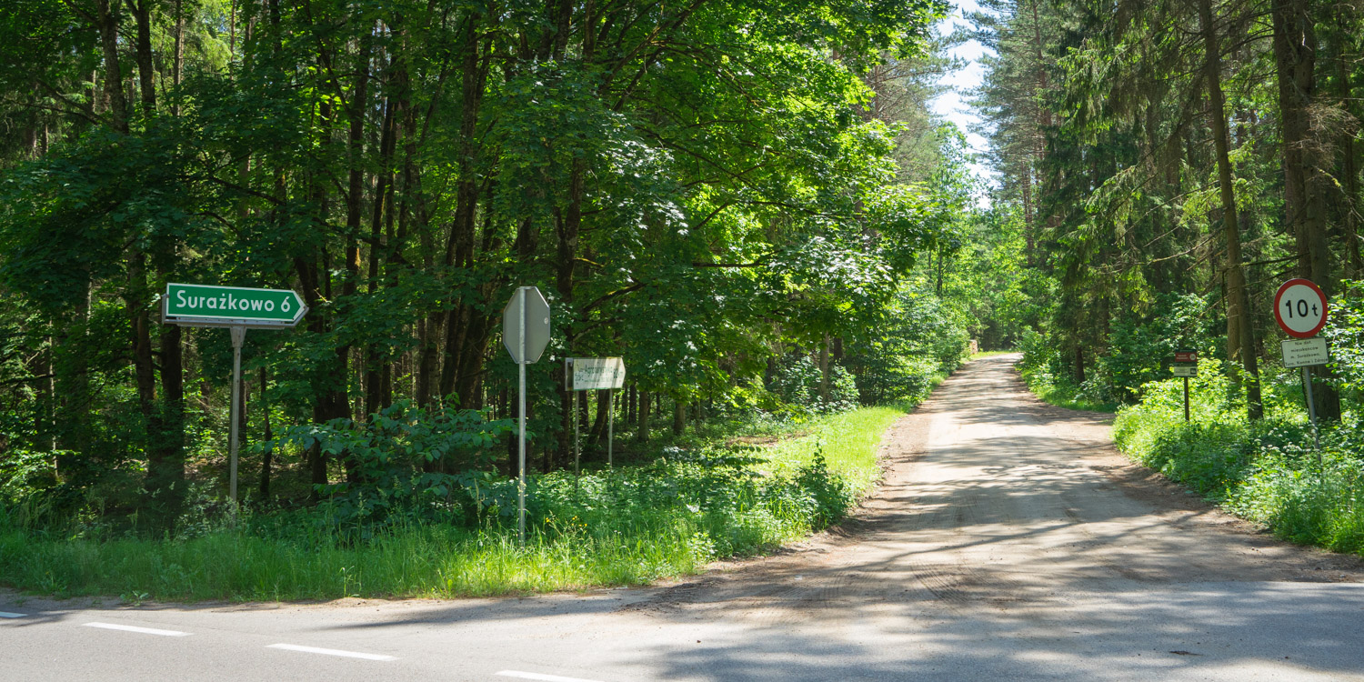 Road 676 to Surażkowo, Suprasl