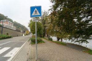 Eurovélo 5 et 19 - depuis la gare de Dinant